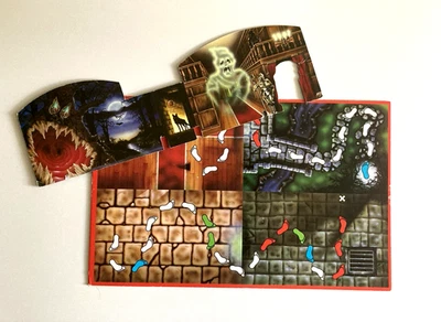 Ghost Castle Board Game Replacement Parts Game Board MB 1985 - Image 1 of 2