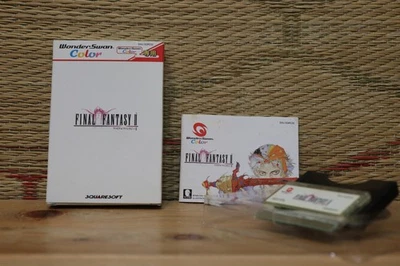 Final Fantasy 2 II w/box manual Japan Sega Wonder Swan WS Very Good+ Condition! - Image 1 of 4