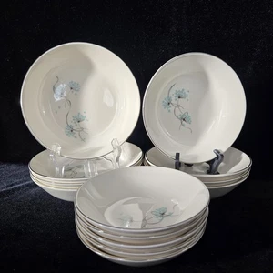 Cuencos de cereales y bayas Taylor Smith Taylor "BLUE LACE" 13 piezas, ¡usados en excelente estado! - Imagen 1 de 6