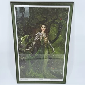 "Astranaithes" Signed LTD Edition Framed Nene Thomas Art Print Dragon Witch - Picture 1 of 11