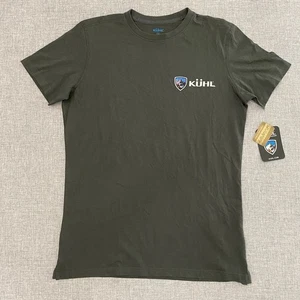 Kuhl Carbon Organic Cotton Mountain Graphic Mens Small Wildfibre Shirt New - Picture 1 of 8