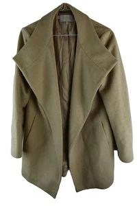 HOBBS Beige Overcoat size Uk 12 Womens Wool Blend Jacket Casual Outdoors - Picture 1 of 10