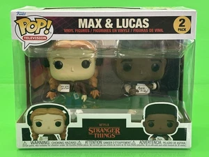 Funko Pop! Television Netflix Stranger Things Max & Lucas Vinyl Figure New!!! - Picture 1 of 5
