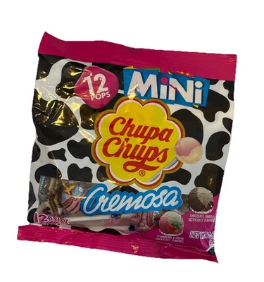 12 Mini Chupa Chups Sabores Surtidos Cremosa NUEVO ENVÍO 24 HORAS Foto 1 de 4