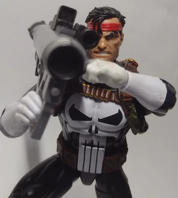 Habsro Marvel Legends Walgreens Retro Exclusive Punisher Kitbash - Image 1 of 4