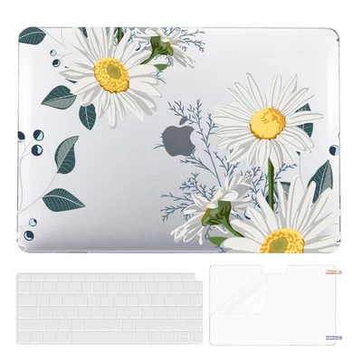 For MacBook Air 13" Pattern Crystal Hard Shell+Screen Protector+Keyboard Cover - Image 1 of 4