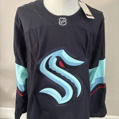 Camiseta deportiva de hockey Seattle Kraken Adidas Primegreen NHL - talla 54 Foto 1 de 4