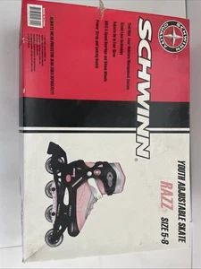 Schwinn verstellbare Passform Inline Skates Jugend Größe 5-8 pink RAZZ neu im Karton - Bild 1 von 2