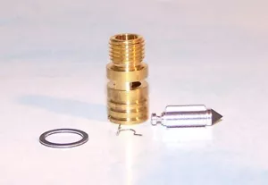 Aguja de carburador Rochester Quadrajet y asiento con punta de .130 Viton - Imagen 1 de 2