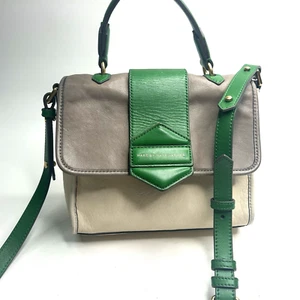 Cartera/Brossbody MARC BY MARC JACOBS 'Flipping Out - Pequeña' Verde/Marfil y Tostado - Imagen 1 de 13