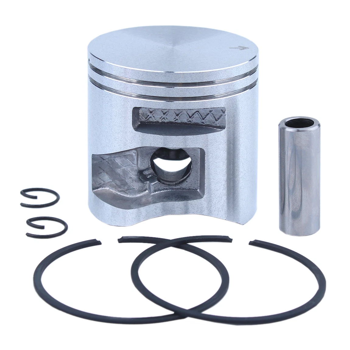 2-Pack Piston Rings 41mm X 1.5mm For Husqvarna 435, 440E, 135, 140 Chainsaw - Haishine Replacement Rings