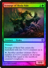 Scourge of Skola Vale FOIL Born of the Gods NM Green Rare MAGIC CARD ABUGames
