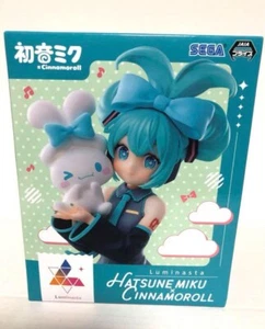 Hatsune Miku x Cinnamoroll Luminasta Figure SEGA New with Box from Japan NEW - Picture 1 of 8