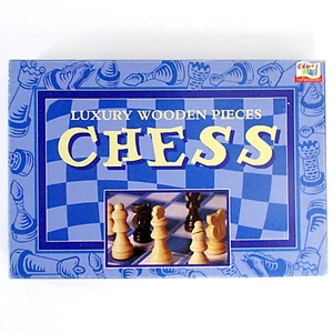 Juego de ajedrez piezas de madera de lujo - patrón Staunton 6 cm - Imagen 1 de 5