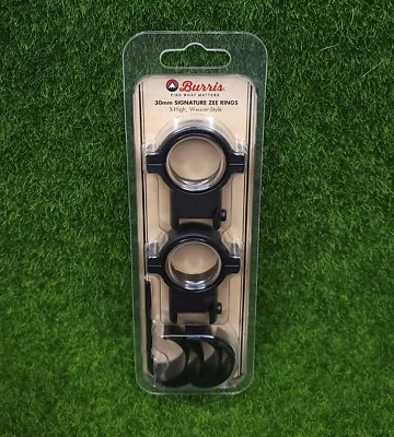 Anillos Burris Signature Zee, anillos de alcance X-High de 30 mm, tejedor, negro - 420585 Foto 1 de 3