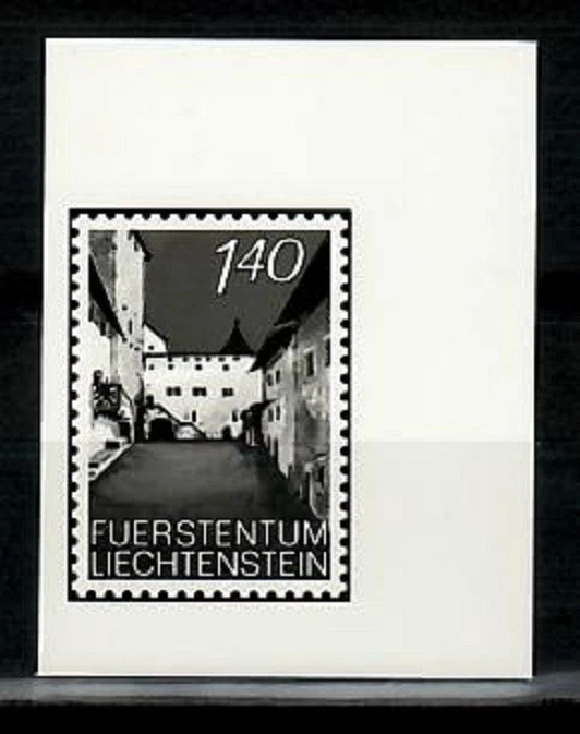 Photo Essay, Liechtenstein Sc841 Architecture, Vaduz Castle. - Image 1 of 1