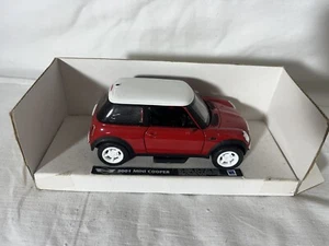 New Ray 1/32 Scale Die Cast Model Mini Cooper - Red Boxed - Picture 1 of 6