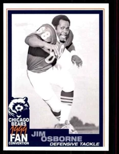 Chicago Bears Fan Convention 1999 Jim Osborne TRES RARE Southern University - Photo 1 sur 3