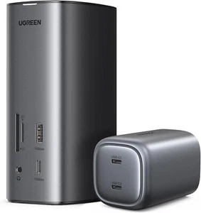 UGREEN Revodok Pro 312 USB C Docking Station with 100W USB-C GaN Charger - Picture 1 of 8