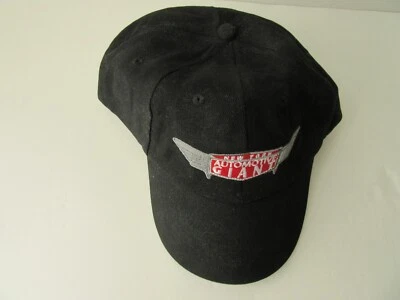New York Automotive Giant Black Baseball Hat Cap Adjustable Hook & Loop - New - Image 1 of 4