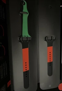 Bracelet sport Apple d'origine - Noir Unity 44 mm - Photo 1 sur 3