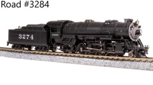 N Broadway LTD BLI 7831 ATSF Santa Fe 2-8-2 Heavy Mikado Steam #3284 w/ Paragon4 - Picture 1 of 12