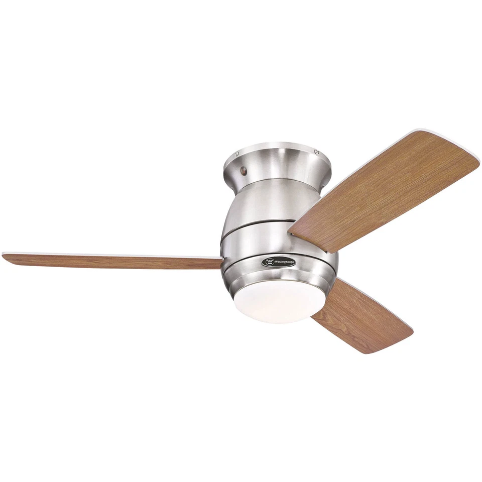 Westinghouse 7218140 Halley Ceiling Fan 48W 112cm Nickel Finish - Image 1 of 1