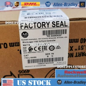 Allen Bradley 1763-L16AWA Series B MicroLogix 1100 Controller Sealed 1763L16AWA - Picture 1 of 4