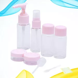 Liquid Dispenser Bottle Clear Spray Bottle Travel Size Container - Picture 1 of 11