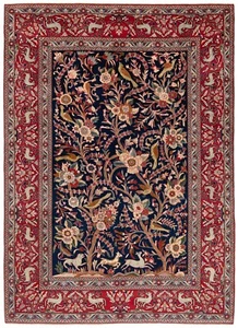 Najafabad Tissé à la Main Tapis de Perse 305x219 cm-Orient, Tapis, Tapis ,Rouge - Picture 1 of 14