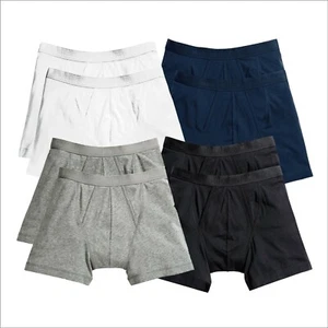 Mens Classic Boxers Fruit of the Loom Underwear 2 Pack Cotton Trunks Underpants - Picture 1 of 16