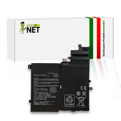 NEW NET Batteria compatibile con ASUS VivoBook S14 S406U S406UA 7,7V 39Wh