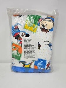 Vintage 1992 Wacky Sports Sealed Looney Tunes Acrylic Blanket Throw 45 x 60 NEW - Picture 1 of 5