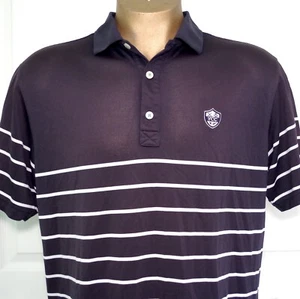 FootJoy Herren Large Navy Blau Golf Shirt YCC Besticktes Emblem - Bild 1 von 9