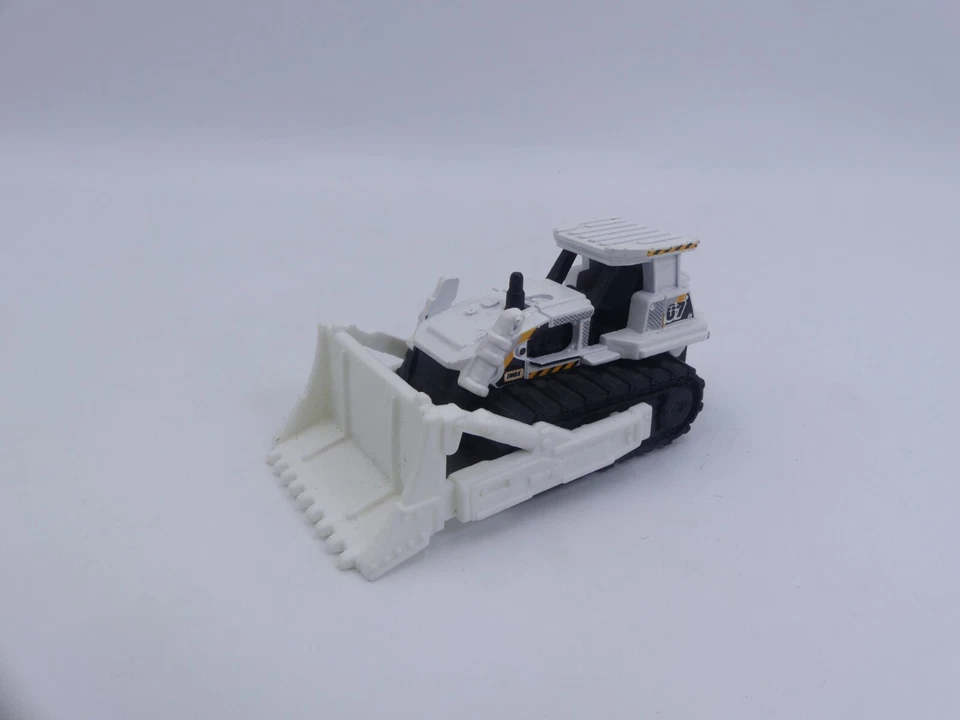 Ground Breaker Bulldozer Matchbox 2013 coche fundido a presión blanco 07 7 construcción Foto 1 de 4