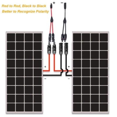 Reliable Solar Panel Cable Y Separator Splitter for Efficient Series Connection - Image 1 of 4