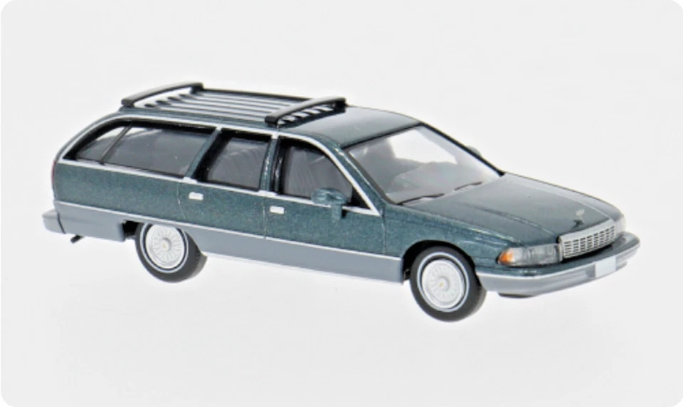 Brekina PCX870454 Chevrolet Caprice Estación Verde Oscuro HO 1:87 NUEVO - Imagen 1 de 1