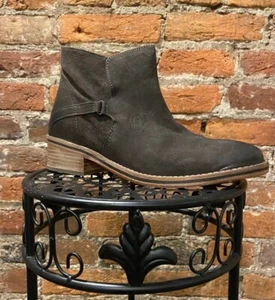 Diba True Casp Ian Size 8 Booties Womens Dark Grey Casual Boots - Picture 1 of 5
