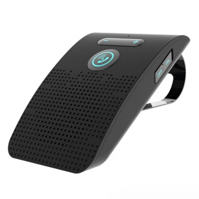 Bluetooth Handsfree Car Sun Visor Wireless Speakerphone Speaker For Cell Phone — 第 1/4 张图片