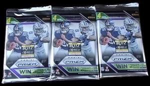 (3) 2018 Panini Prizm Football Blaster Packs-Josh Allen, Lamar Jackson, Baker RY - Picture 1 of 2