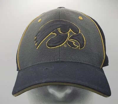 Zephyr University of Iowa Hawkeyes Fitted Cap Sz 8 NCAA Basketball Football Wool - Image 1 of 4