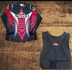 Nexed Paintball Jersey and Redz Paintball Vest Chest Protector Armor - Picture 1 of 6