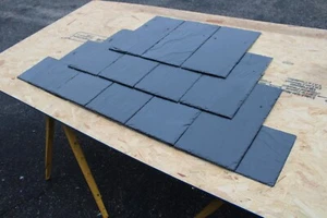 Buckingham Virginia, Vermont & Bangor Pennsylvania Black Roofing Slate - Picture 1 of 7