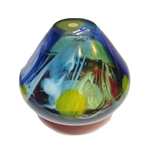 "Mario Art Glass Studio" Deluxe Handblown Bowl Art (8 Lbs.) Custom Limited - Picture 1 of 24
