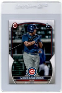 2023 Bowman Moisés Ballesteros Rookie RC Chicago Cubs Baseball Card - Picture 1 of 2
