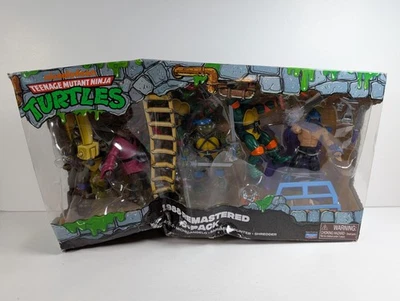 Teenage Mutant Ninja Turtles TMNT 1988 REMASTERED 6 FIGURE PACK New -Box Crushed - Image 1 of 4