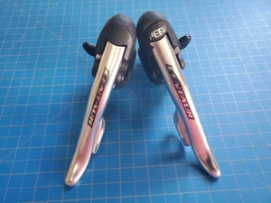 Campagnolo Centaur 2/3x 9 Speed Road Bike Shifter Brake Lever Set FOR PARTS - Picture 1 of 6