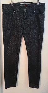 G by Guess Black On Black Superskinny Jeans Sz 32 NWOT - Picture 1 of 5