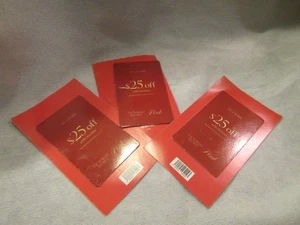 LOTE 3 CUPONES VICTORIA'S SECRET ROSA $25 de descuento en una COMPRA $75+ DICIEMBRE 3-12 2025 - Imagen 1 de 2