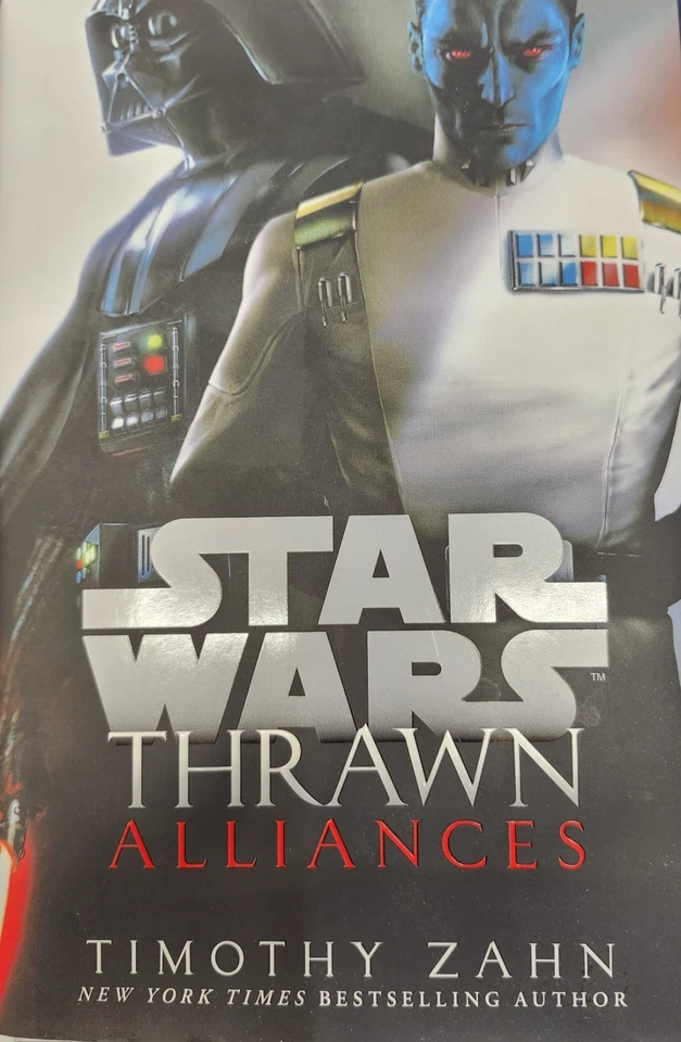 Star Wars Thrawn Alliances by Timothy Zahn 1st B&N Edition Hardcover LIKE NEW Foto 1 de 1